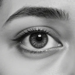 an eye, plurality, in the style of alex grey