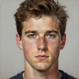 the young arnold schwarzenegger by kadir nelson, illustration, closeup portrait, highly detailed, oil painting, artstation, concept art, matte, sharp focus