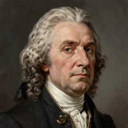 portrait of a 1 7 7 2 united states president. male from alabama, detailed face, 1 8 th century, highly detailed, cinematic lighting, digital art painting by greg rutkowski