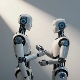 a metaphor for teaching a robot how to love art