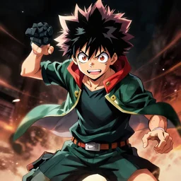 my hero academia  digital art , dramatic lighting, extremely high detail, trending on artstation, pixiv