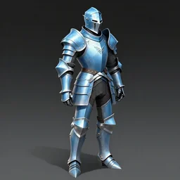 videogame painting of an elegant light blue steel - plate armor artstation, rpg, digital art, isometric, dark background, dark souls, the witcher 3, runescape, skyrim, final - fantasy, diablo - 3
