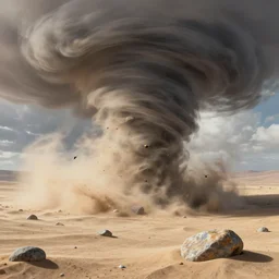 bolivia, sand, stones, wind, tornadoes, like evil wasps, living - dense, undifferentiated, hidden, by adam varga, ghibli, cinematic lighting, volumetric lighting, smooth, sharp focus, highly detailed, render in unreal engine 5, artstation, deviantart, behance, trending, epic composition, hd, octane, unreal engine, volumetric lighting, light rays,