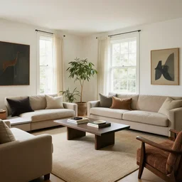 a living room by aaron ruell