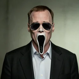 walter white as the scream