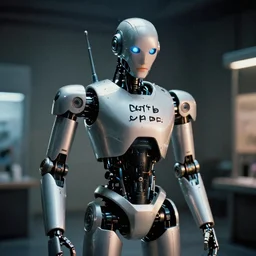 so if you see me acting strangely, don't be surprised,, cybertronic robot, cinematic, volumetric lighting, f 8 apeture, eastman 5 3 8 4 film,