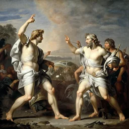 hyperrealism depiction of the end of the world in the year 5 0 0 0, in style of classicism