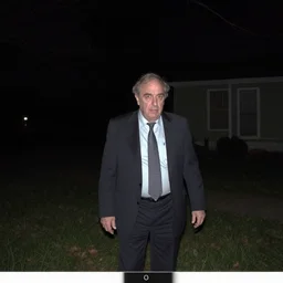 Rudy Giuliani trail cam at night, creepy, cctv footage