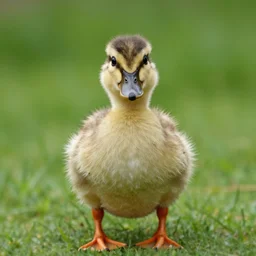 a duck puppy hybrid, bold natural colors, national geographic photography, masterpiece, 8 k, raw, unedited, symmetrical balance, in - frame