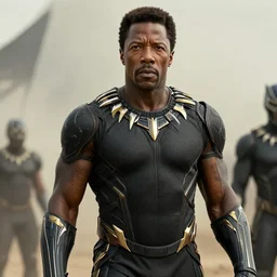 film still of Sam Jackson as T’Chaka in Black Panther