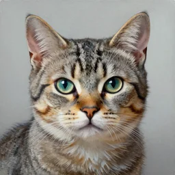 A beautiful portrait painting of Cool cat NFT by Rembrandt