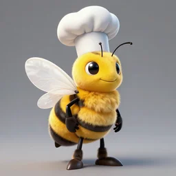 bee boy insect chef attire, very sharp, detailed, high quality, by greg rutkowski, artgerm