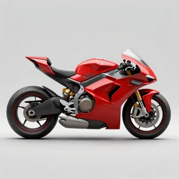 drawing of next Gen  prototype concept innovative award winning red motorcycle, minimalism, Japanese engineering,  blade runner style, 3d