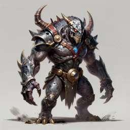 razorfiend monster, Dungeons and Dragons, fantasy art, trending on artstation, Concept Art