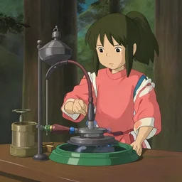 physics apparatus from Spirited Away (2001)