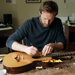 guitar taken apart by todd mclellan
