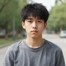 a photo of a young man