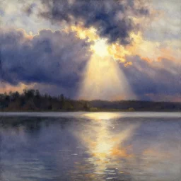 watercolor lanscape by anders zorn, very very very very beautiful art, dramatic light, water reflections