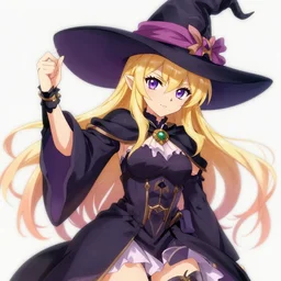 Arfoire the evil witch from Hyperdimension Neptunia , absurdres