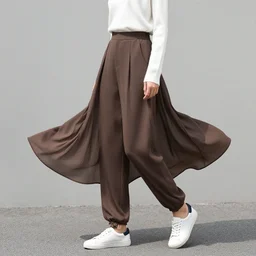 wind blown skirt pants