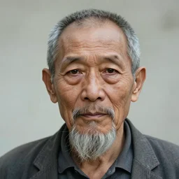 extremely old asian man, extreme detail photorealistic - n 9