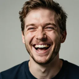 portrait of laugh i don't have a good connection to see the pictures by greg rutkowski