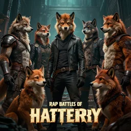 masterpiece concept art, rap battles of history between furries and ai artists, cinematic moody colors, realistic shaded lighting poster by ilya kuvshinov, magali villeneuve, artgerm, jeremy lipkin and michael garmash and rob rey,