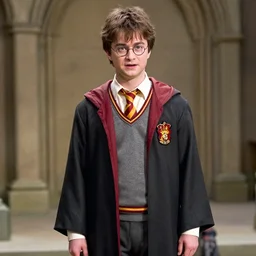 photo of alex jones wearing a costume inspired by harry potter.
