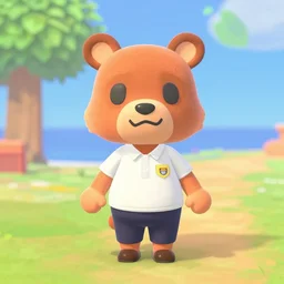 professor xavier as a character in animal crossing