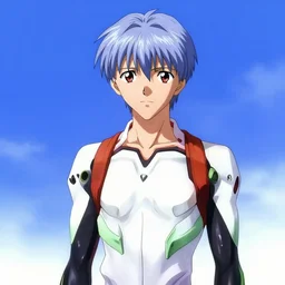 still from studio khara movie evangelion 1 0 you are ( not ) alone, shinji higuchi and tomoki kyoda, dante from devil may cry 2 0 0 1, a gun in both hands, symmetrical face