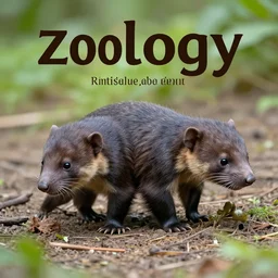 zoology textbook photo, recently discovered mammal species