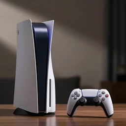 a picture of a playstation fanboy depicted in his natural habitat, high definition, detailed, camera photo