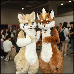 a furry convention, 1 9 0 0 s photograph
