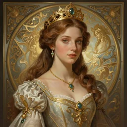 Alexis Texas as a princess, fantasy, intricate, elegant, highly detailed, digital painting, artstation, concept art, matte, sharp focus, illustration, art by Artgerm and Greg Rutkowski and Alphonse Mucha