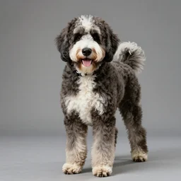bernedoodle by greg rutkowski