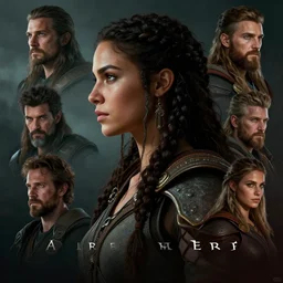 concept art, side profile bust portrait, beautiful maya ali destiny sorceress wild hunt style, cinematic moody colors, realistic shaded lighting poster by ilya kuvshinov, magali villeneuve, artgerm, jeremy lipkin and michael garmash and rob rey