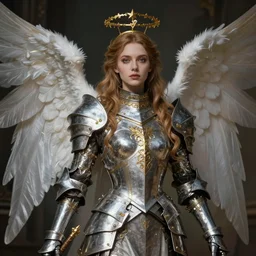 Alchemy Angel knight gothic girl. By Konstantin Razumov, highly detailded