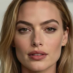 asian margot robbie, hyper realistic face, cinematic, close - up, hyper detailed, 8 5 mm photograph, 8 k resolution, film still, sharp lens, wide lens