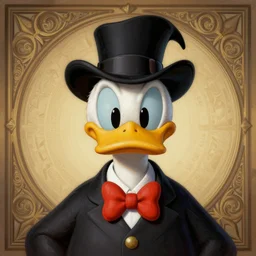 portrait of Darkwing Duck from Society (1989), intricate, highly detailed, centered, digital painting, artstation, concept art, smooth, sharp focus, illustration, artgerm, donato giancola, Joseph Christian Leyendecker, WLOP, Artgerm