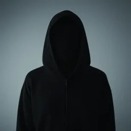 a very mysterious photo of a person