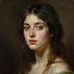 hyperrealistic oil painting of woman, oil paint drips, dim volumetric lighting, 8 k octane beautifully detailed render, post - processing, portrait, extremely hyper - detailed, intricate, epic composition, cinematic lighting, masterpiece, by william - adolphe bouguereau, trending on artstation, very very detailed, masterpiece, stunning,