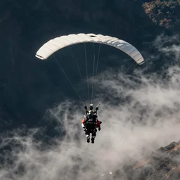 base jump in zero gravity