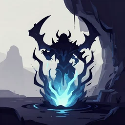 drain life, evil magic effect, vector minimalist warcraft, loftis, cory behance hd by jesper ejsing, by rhads, makoto shinkai and lois van baarle, ilya kuvshinov, rossdraws global illumination
