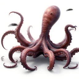 brad pitt tentacles artwork by yoshitaka amano, white background, extremely detailed, octane rendering, sharp focus, volumetric light, particles