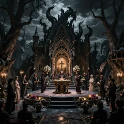 a dark and twisted ceremony