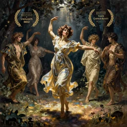 running down a dream, hypnotic dance of the light reflecting nightmares, by william dyce and dante gabriel rossetti and william morris and william waterhouse