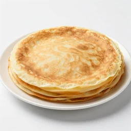 photo of a birthday breton crepe