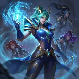 akali league of legends wild rift hero champions arcane magic digital painting bioluminance alena aenami artworks in 4 k design by lois van baarle by sung choi by john kirby artgerm style pascal blanche and magali villeneuve mage fighter assassin
