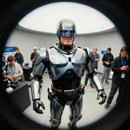 bill gates robocop, vx 1 0 0 0 fisheye, candid 1 9 8 0 s aesthetic