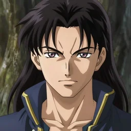 close - up portrait of olivier mira armstrong from fullmetal alchemist anime, long haired, highly detailed, by frank frazetta, keith parkinson and greg rutkowski and aleksandra skiba